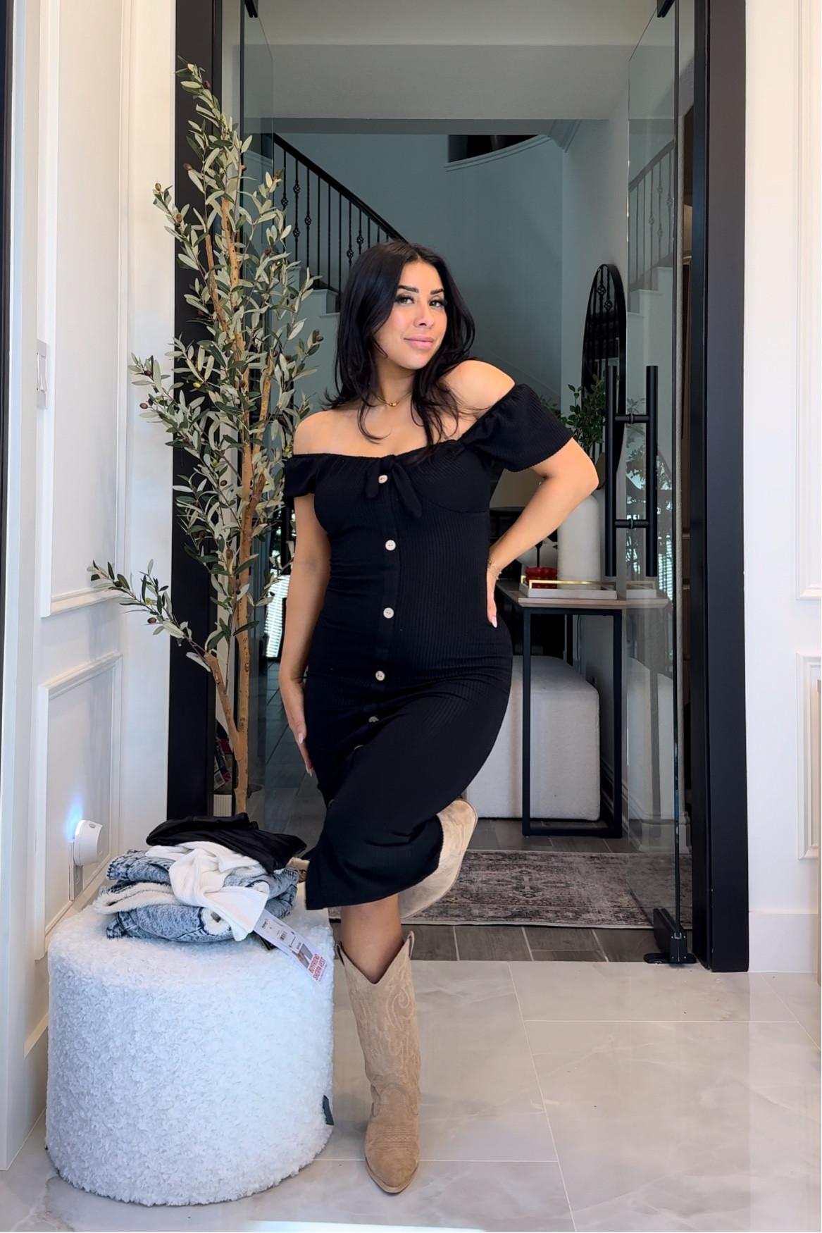 Love this black dress & it’s under $15! 

Day 2 of Rodeo outfits featuring @walmartfashion finds👏 the boots are so good!! Which look is your favorite? Comment “Rodeo 2” to get the links sent directly to your DM🫶🏼 Thank you @walmart for sponsoring this video.

#WalmartPartner #WalmartFashion #WalmartFinds #Rodeo #RodeoFashion #RodeoOutfit #grwm #outfitinspiration #affordablefashion #denim #countryconcert #effortlesschic #minimaloutfit #outfitinspo #outfitinspiration #fashioninspiration #ootd #fashionstyle #whattowear #getreadywithme #winterfashion #simpleoutfit #partner #rodeohouston #rodeofashion #rodeolife #cowboyboots

#liketkit #LTKVideo #LTKGiftGuide #LTKfindsunder50


#LTKsalealert #LTKshoecrush #LTKstyletip