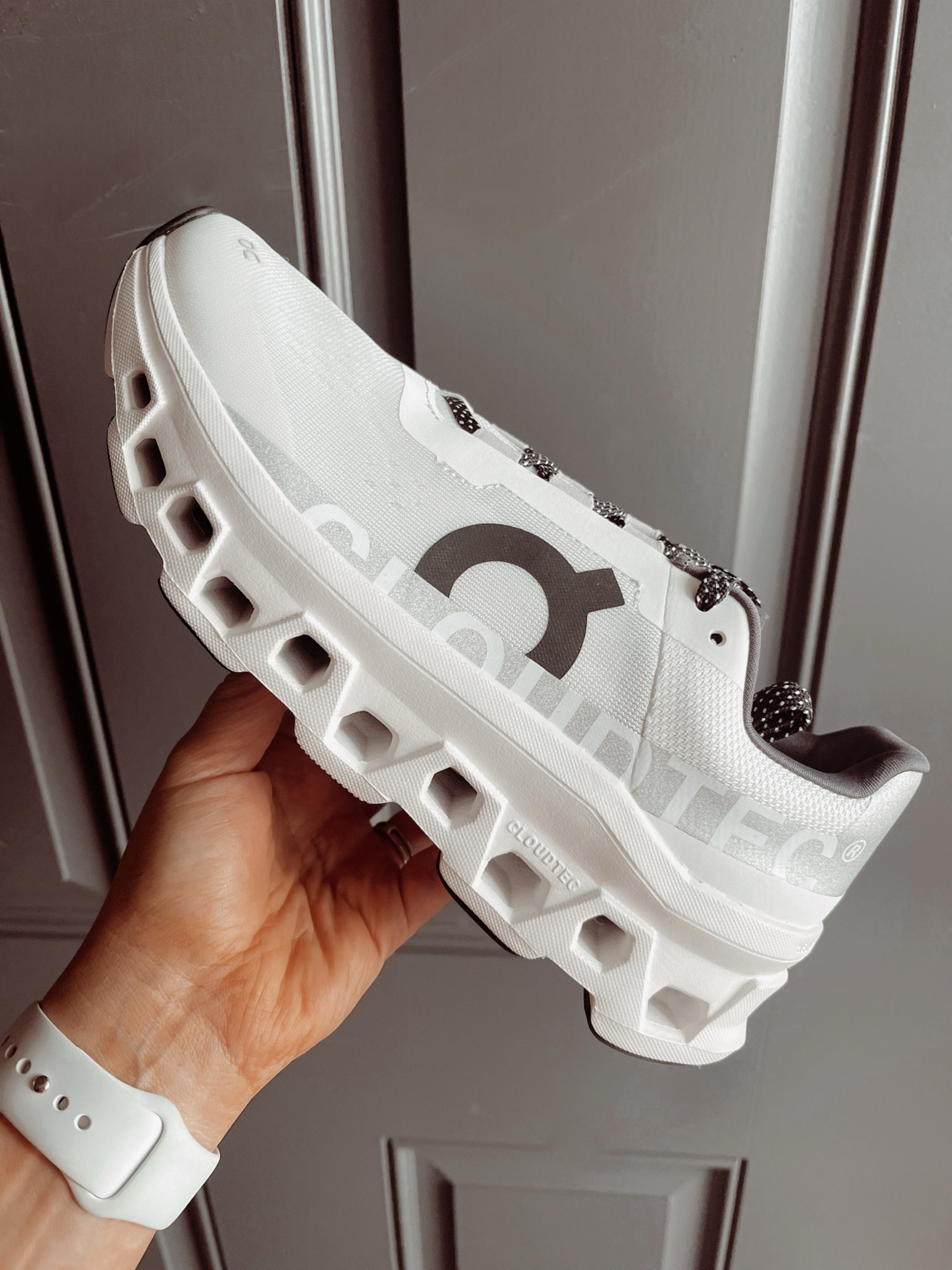 My new On Cloud babies! The most comfortable sneaker I officially own 🙌🏻 perfect for walking and running. 

Cloudmonster | color: Undyed-White



#LTKshoecrush #LTKstyletip #LTKfitness