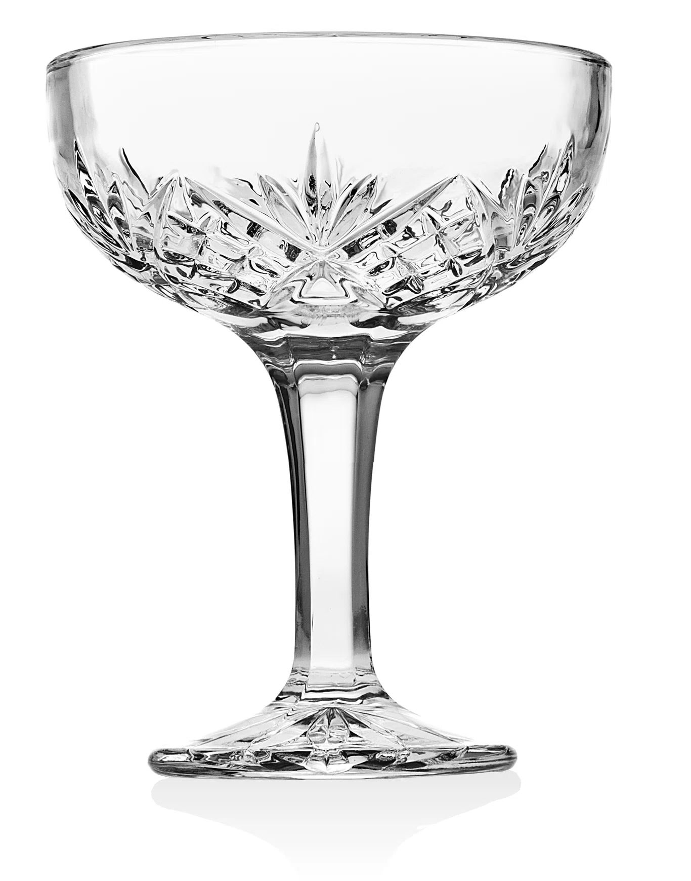 Dublin Crystal Champagne Coupe Glass 6oz | Wayfair North America