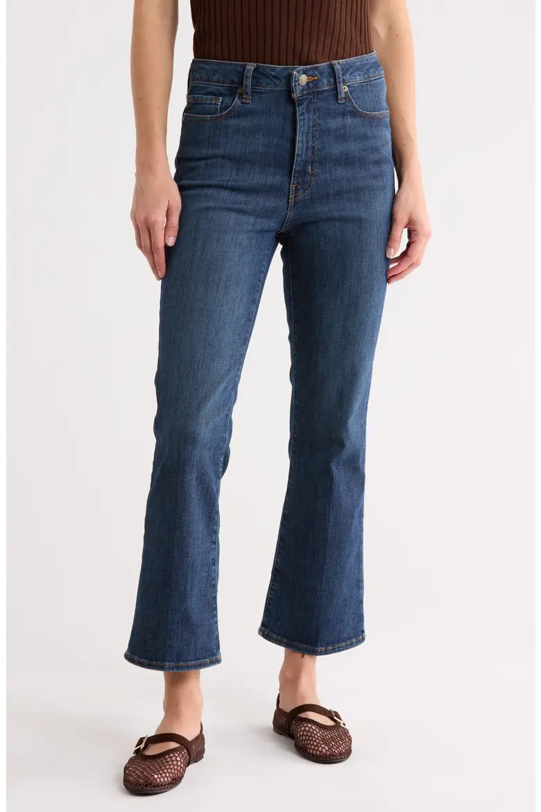 FRAME Le Cropped Mini Bootcut Jeans (Women) | Nordstromrack | Nordstrom Rack
