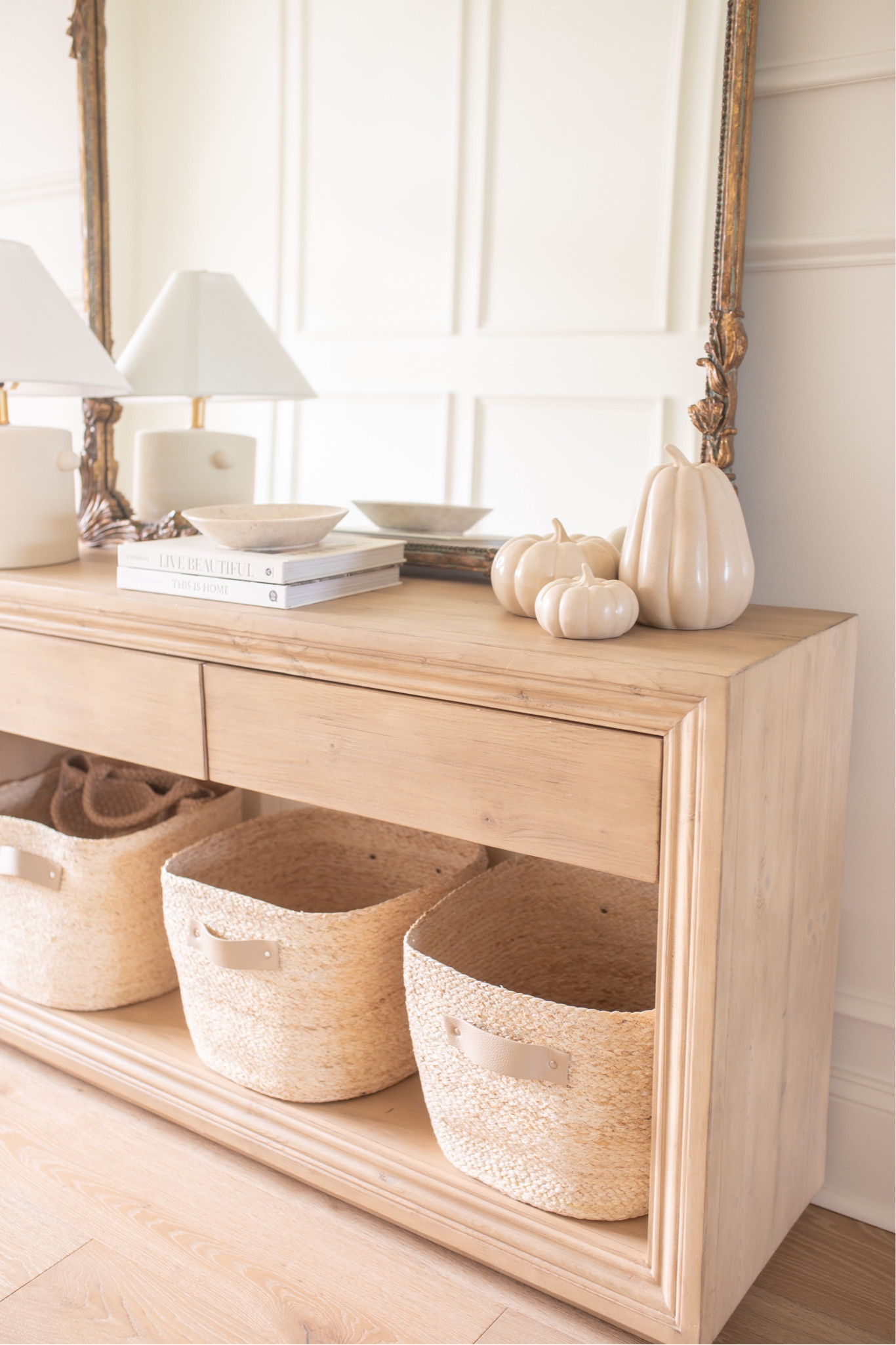 Entryway decor 

Entryway table, entryway mirror, entryway baskets, Target finds, Target home, fall pumpkins, ceramic pumpkins, Anthropologie, gold mirror, Anthropologie mirror, coffee table books, neutral home decor, fall home decor 

#LTKSeasonal #LTKhome #LTKunder100