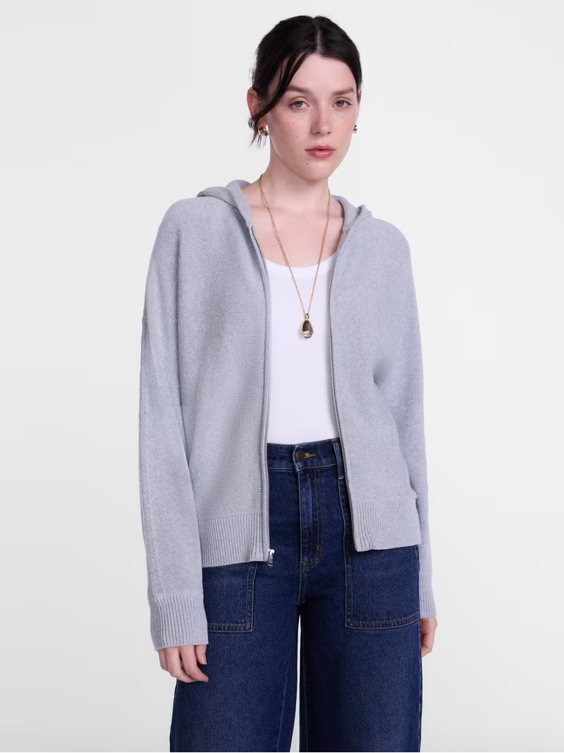 Scenario Women's and Women's Plus Full Zip Hoodie Sweater, Sizes XS-4X | Walmart (US)