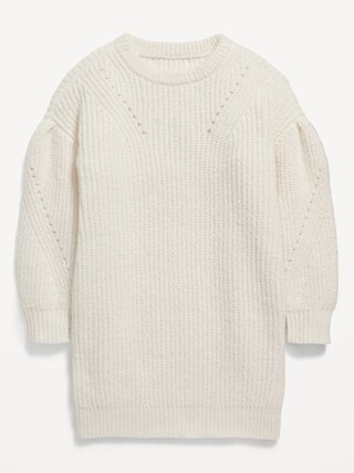 Mélange Cocoon Sweater Dress for Toddler Girls | Old Navy (US)