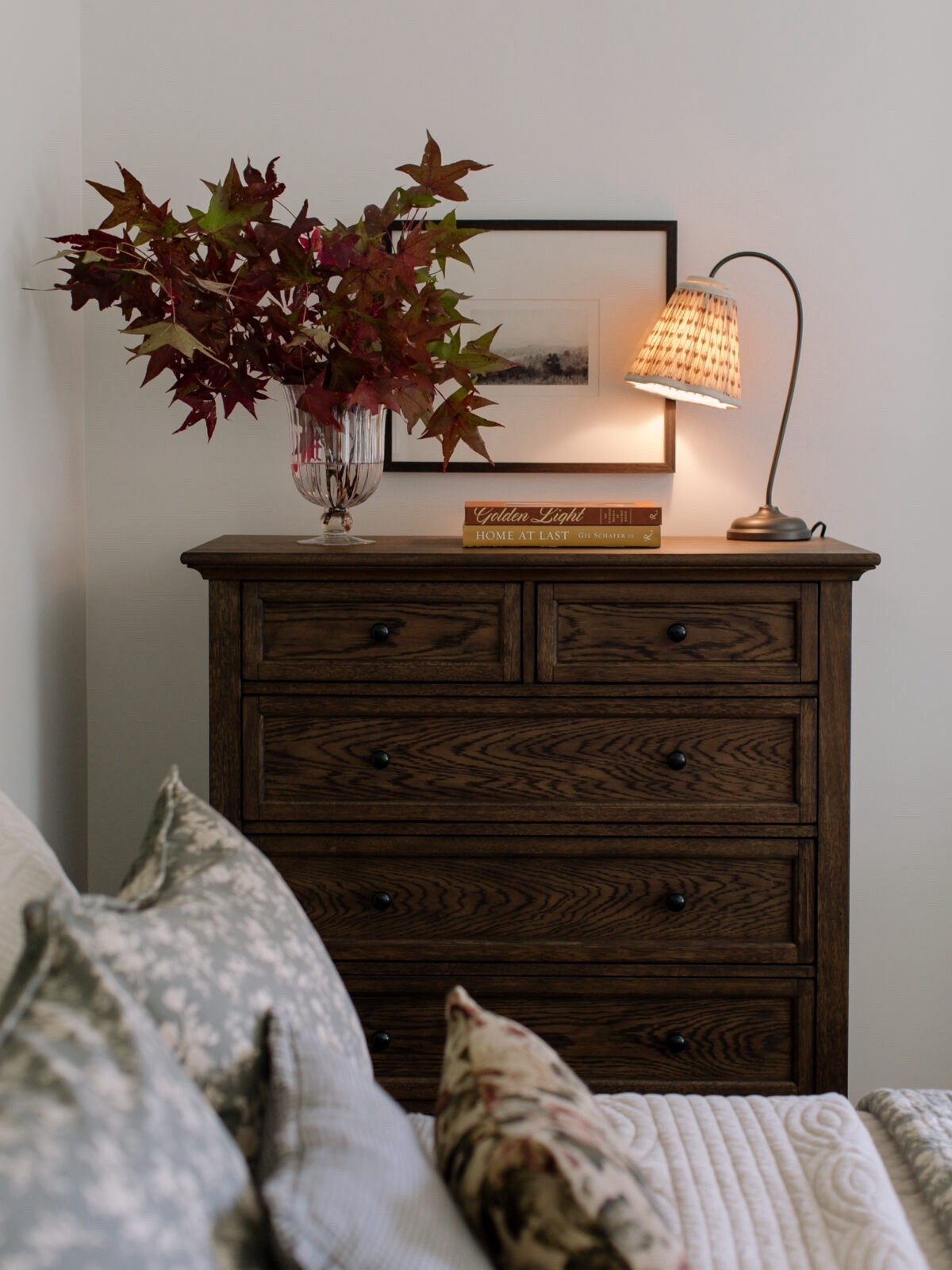 Fall bedroom dresser 

#LTKHome #LTKSeasonal