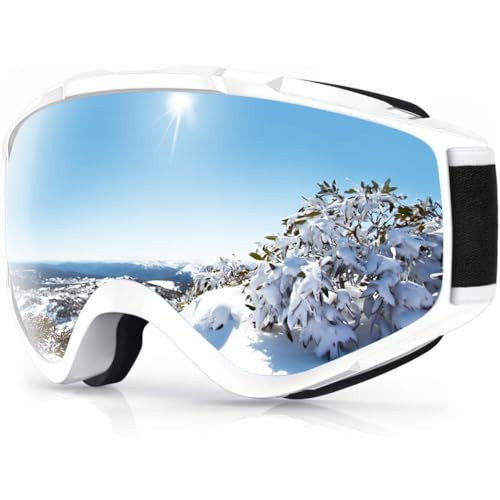 findway Ski Goggles OTG - Over Glasses Snow/Snowboard Goggles for Men, Women & Youth - 100% UV Protection | Amazon (US)