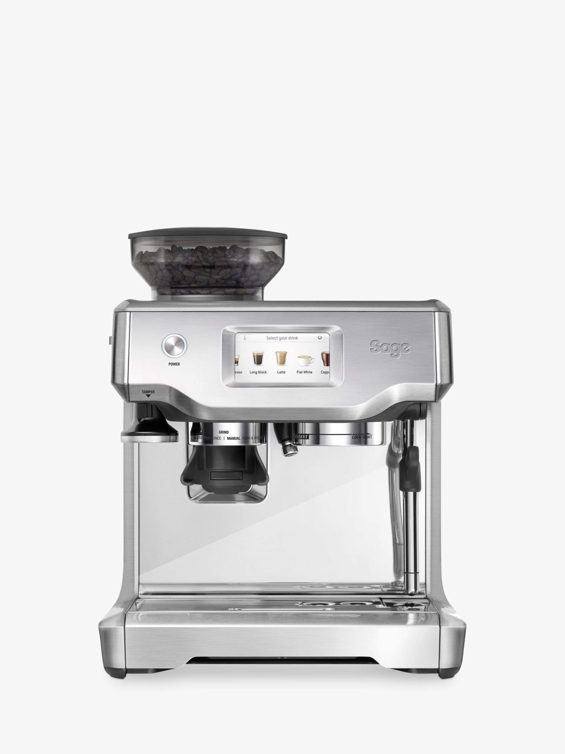 Sage Barista Touch Barista Quality Bean-to-Cup Coffee Machine | John Lewis (UK)