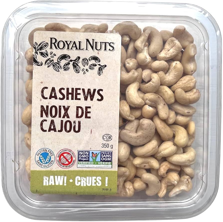 ROYAL NUTS Cashew Raw, 350 Grams | Amazon (CA)