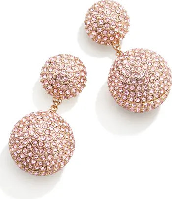 BaubleBar Lennon Pavé Drop Earrings | Nordstrom | Nordstrom