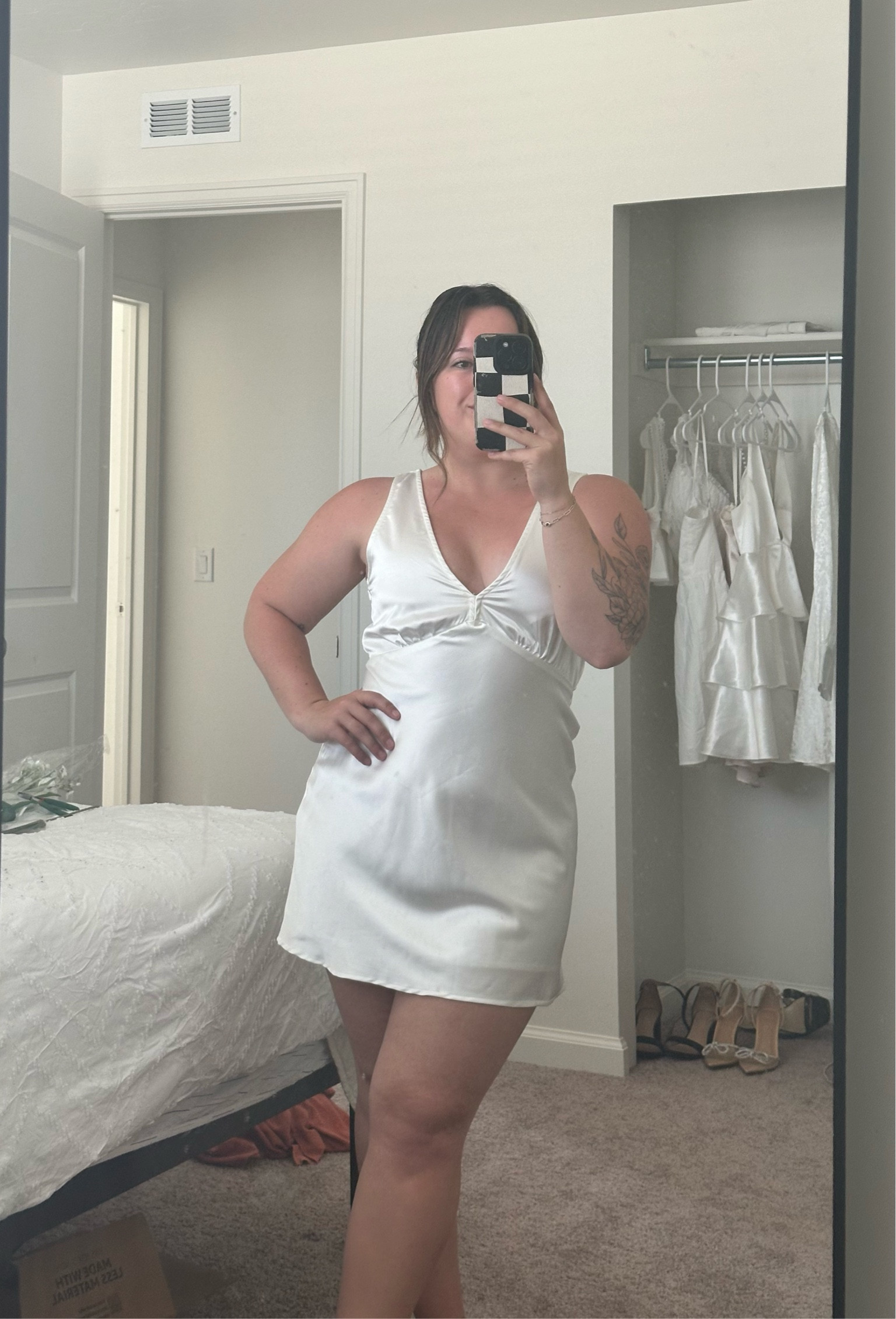 Princess Polly White Summer Bridal Dress 

#LTKmidsize #LTKwedding #LTKbeauty