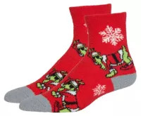 GOAT USA Naughty Santa Fuzzy Socks - Youth | DICK'S Sporting Goods