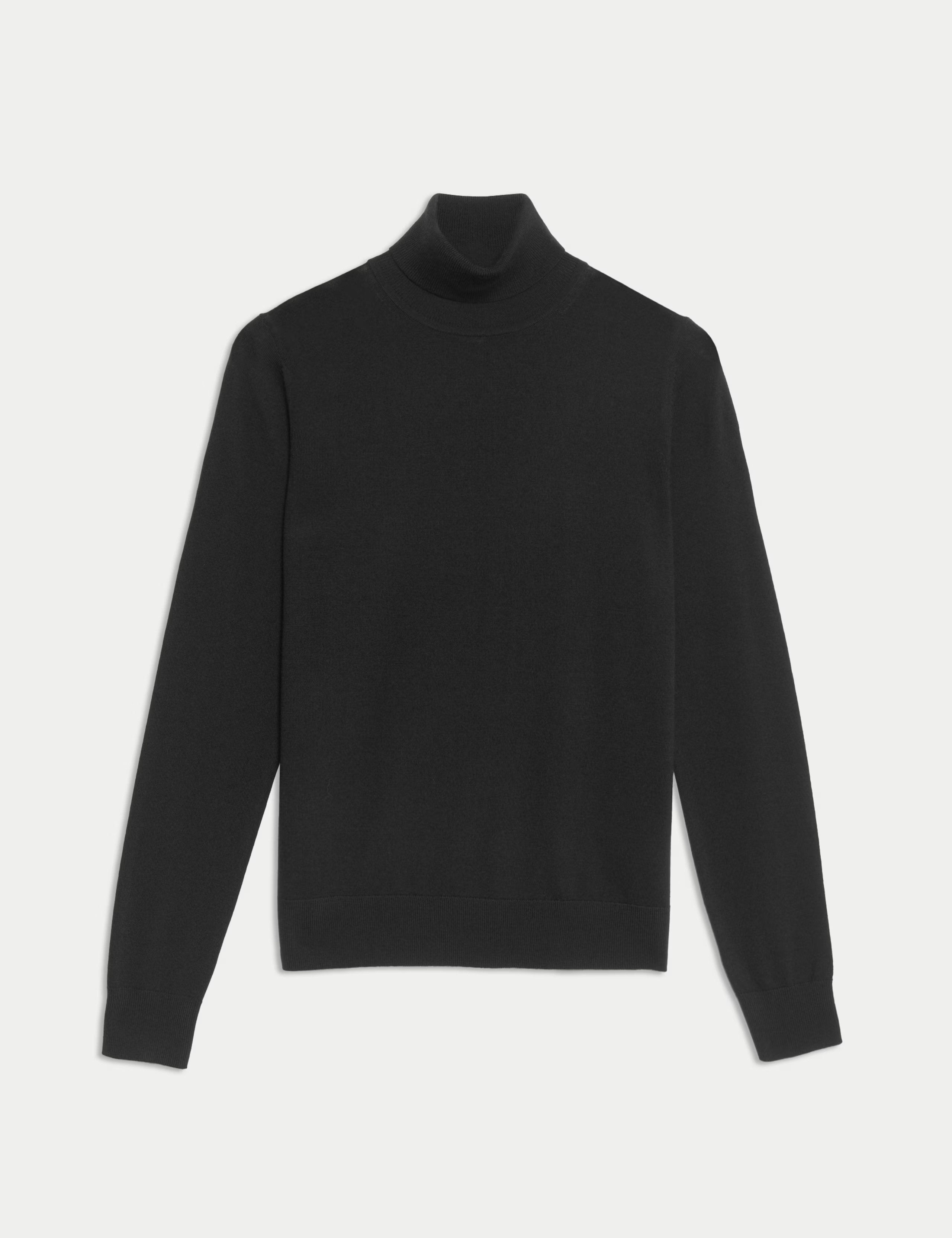 Pure Merino Wool Roll Neck Jumper | M&S | M&S | Marks & Spencer (UK)