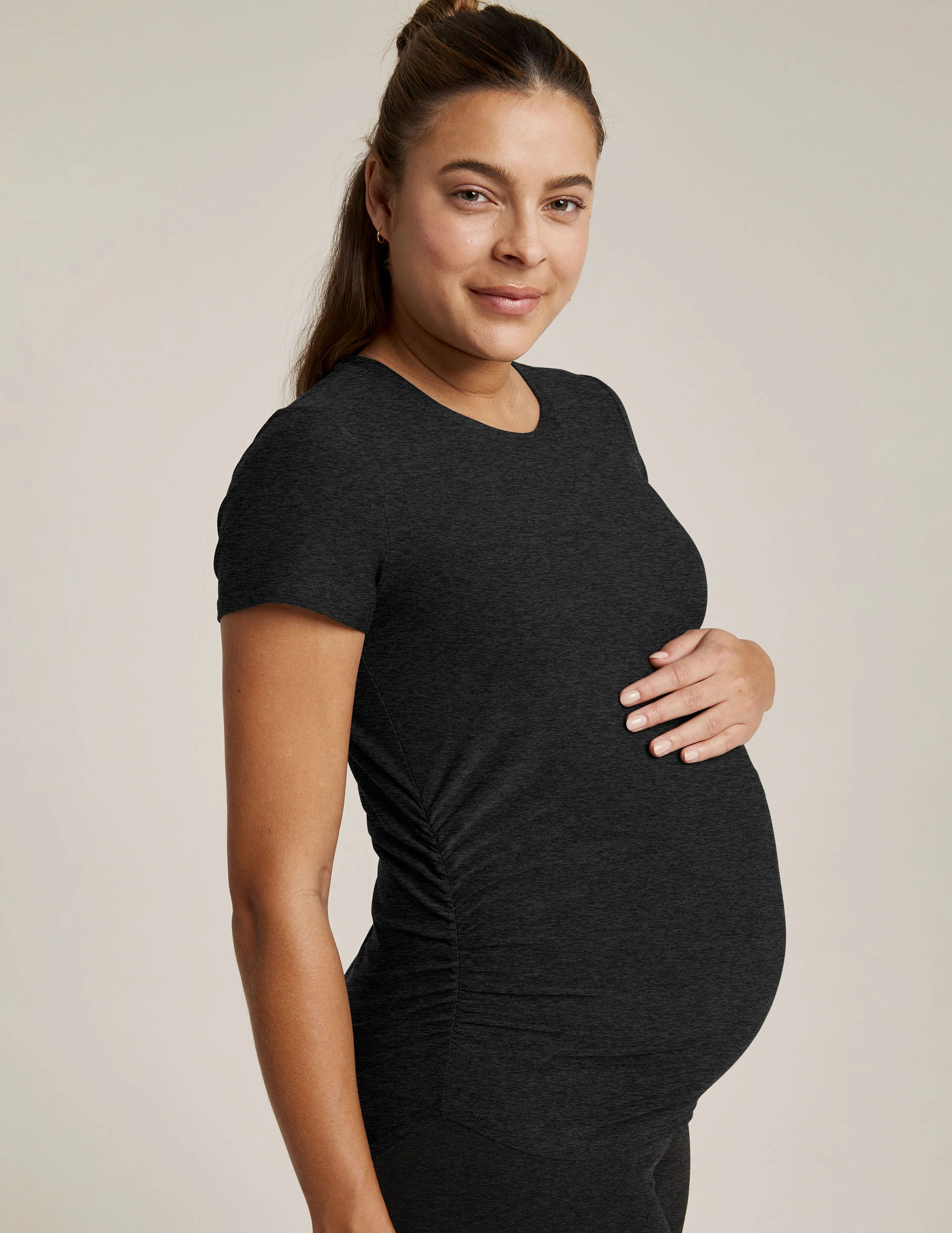 Featherweight One & Only Maternity Tee | Beyond Yoga | Beyond Yoga