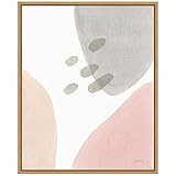 Amanti Art Framed Canvas Wall Art Print Abstract Pastel Tidepool I by Danhui Nai (16.0 in. W x 19.6  | Amazon (US)