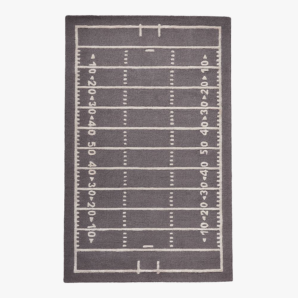 Touchdown Wool Rug | Pottery Barn Teen