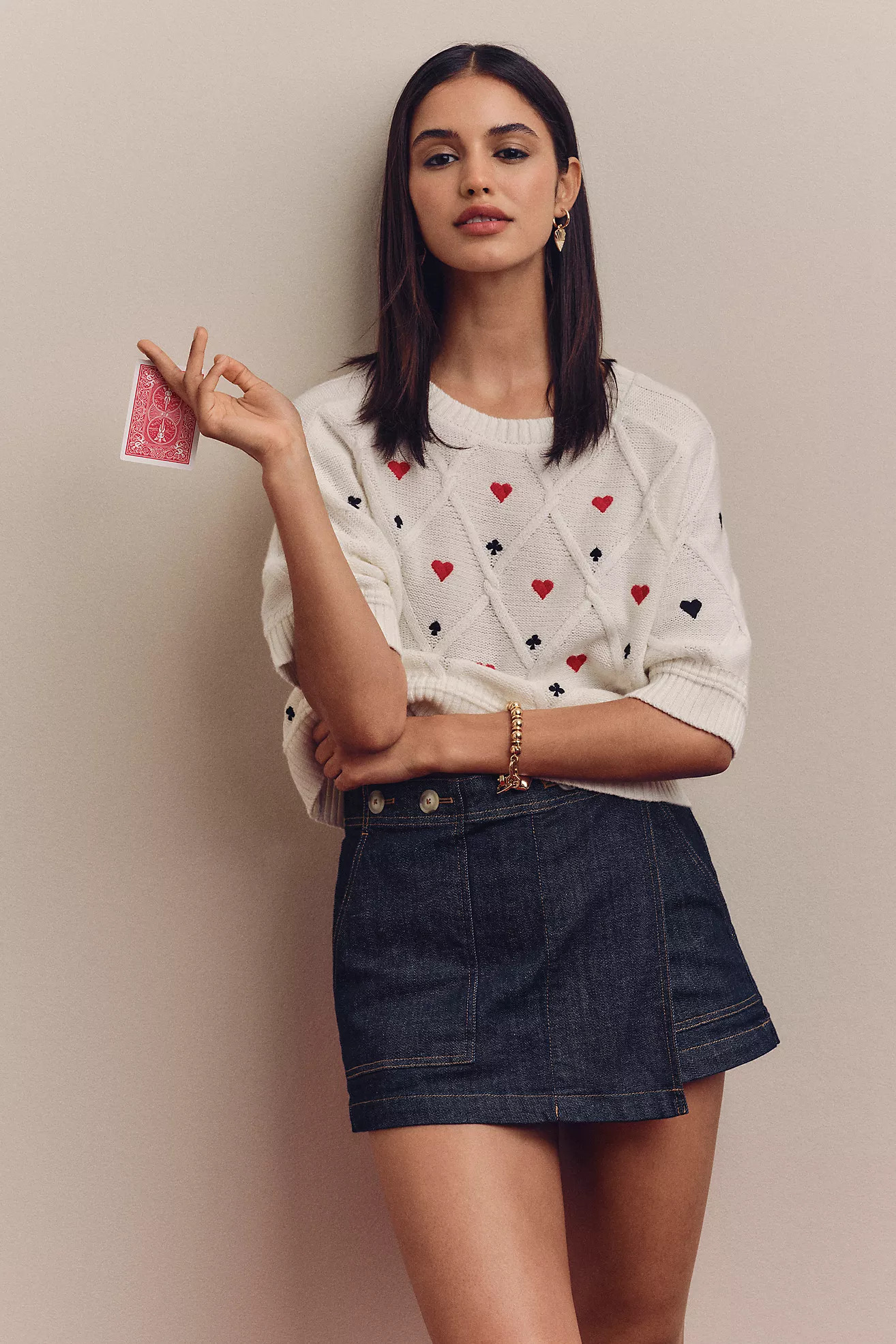 The Kit High-Rise Utility Skort by Pilcro | Anthropologie (US)