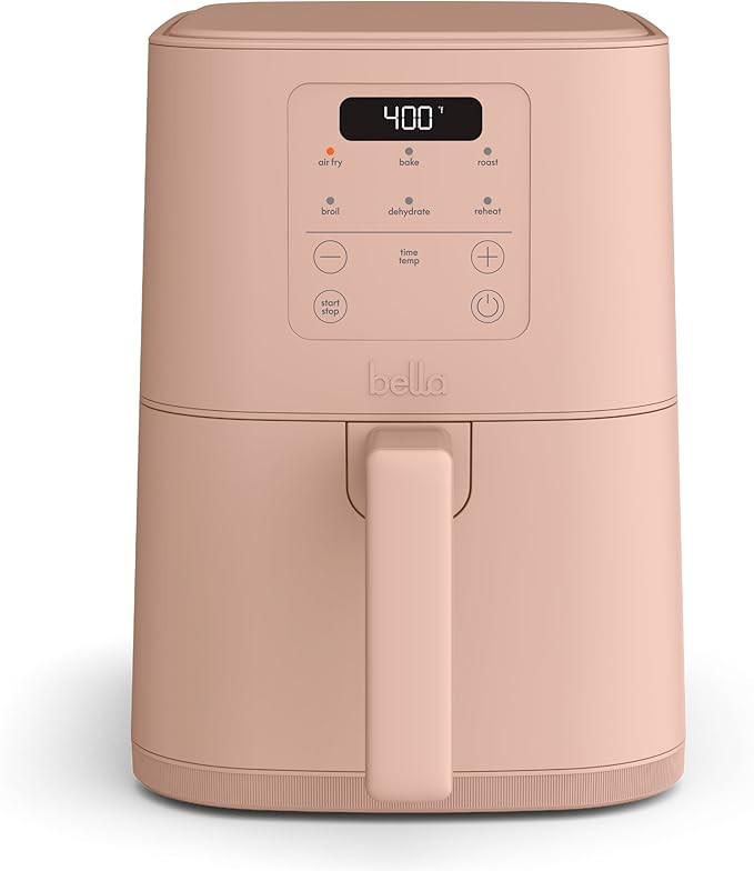 bella 4Qt Slim Air Fryer, Fits-anywhere™ Kitchenware, EverGood™ Ceramic Nonstick Coating, Adj... | Amazon (US)