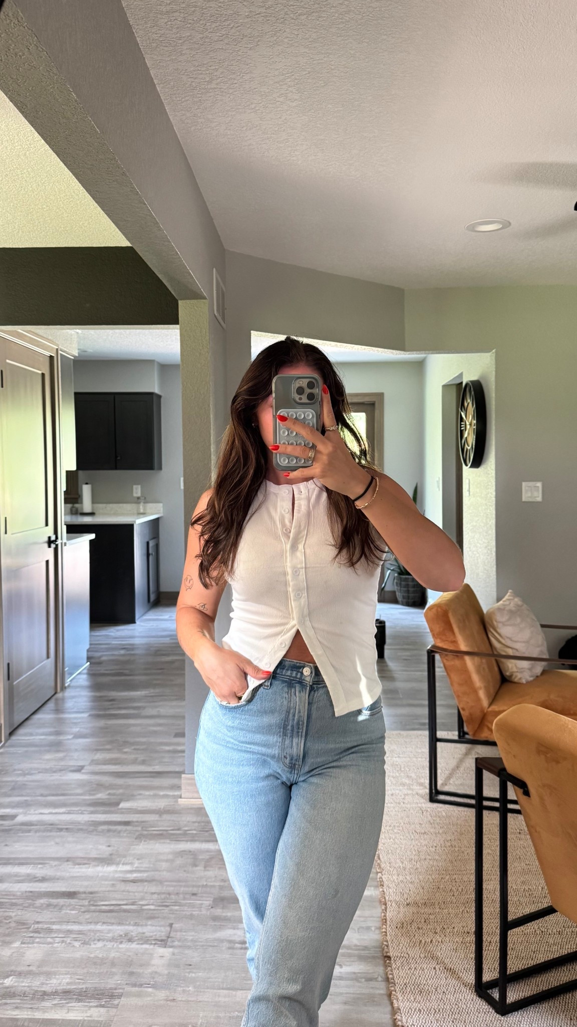 Very girl next door of me 🙂 easy Amazon outfit, date night outfit idea, casual summer night outfit idea
