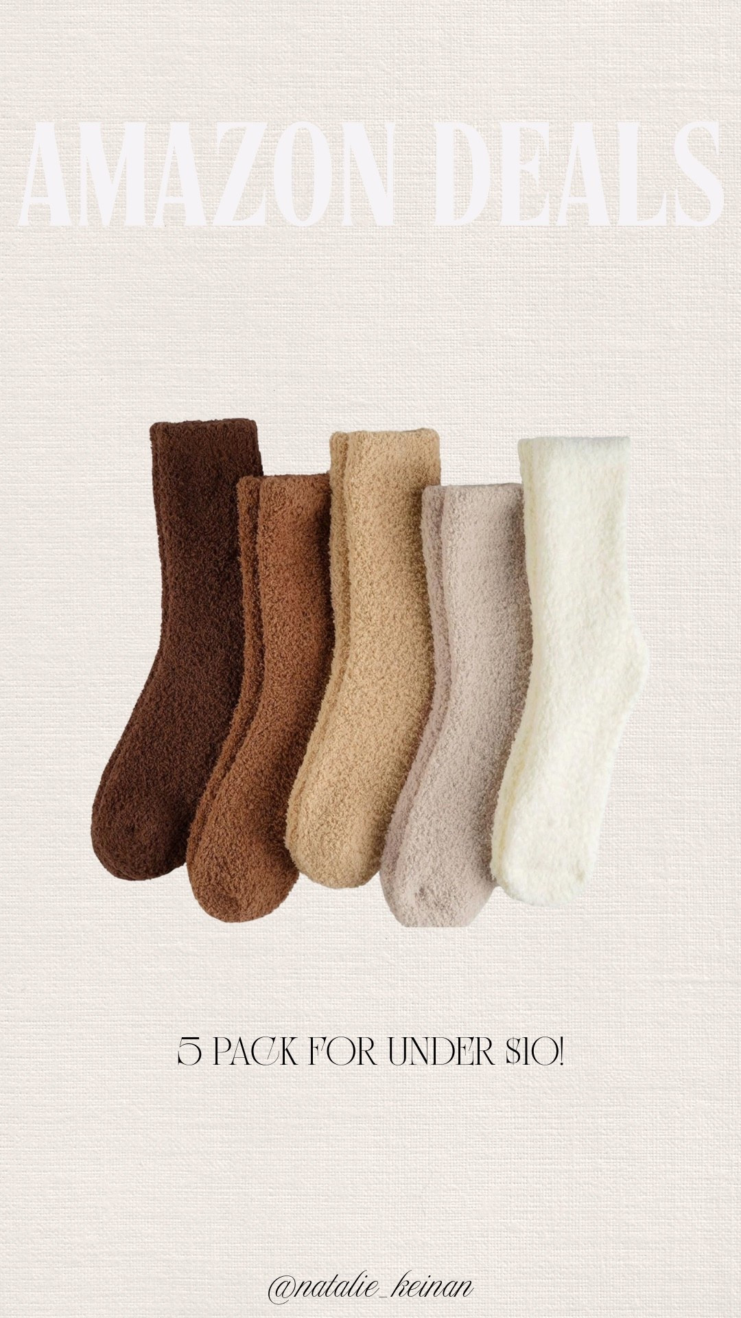 Cutest socks! Pack of 5 for under $10!
Stocking stuffer

#LTKStyleTip #LTKSaleAlert #LTKFindsUnder50