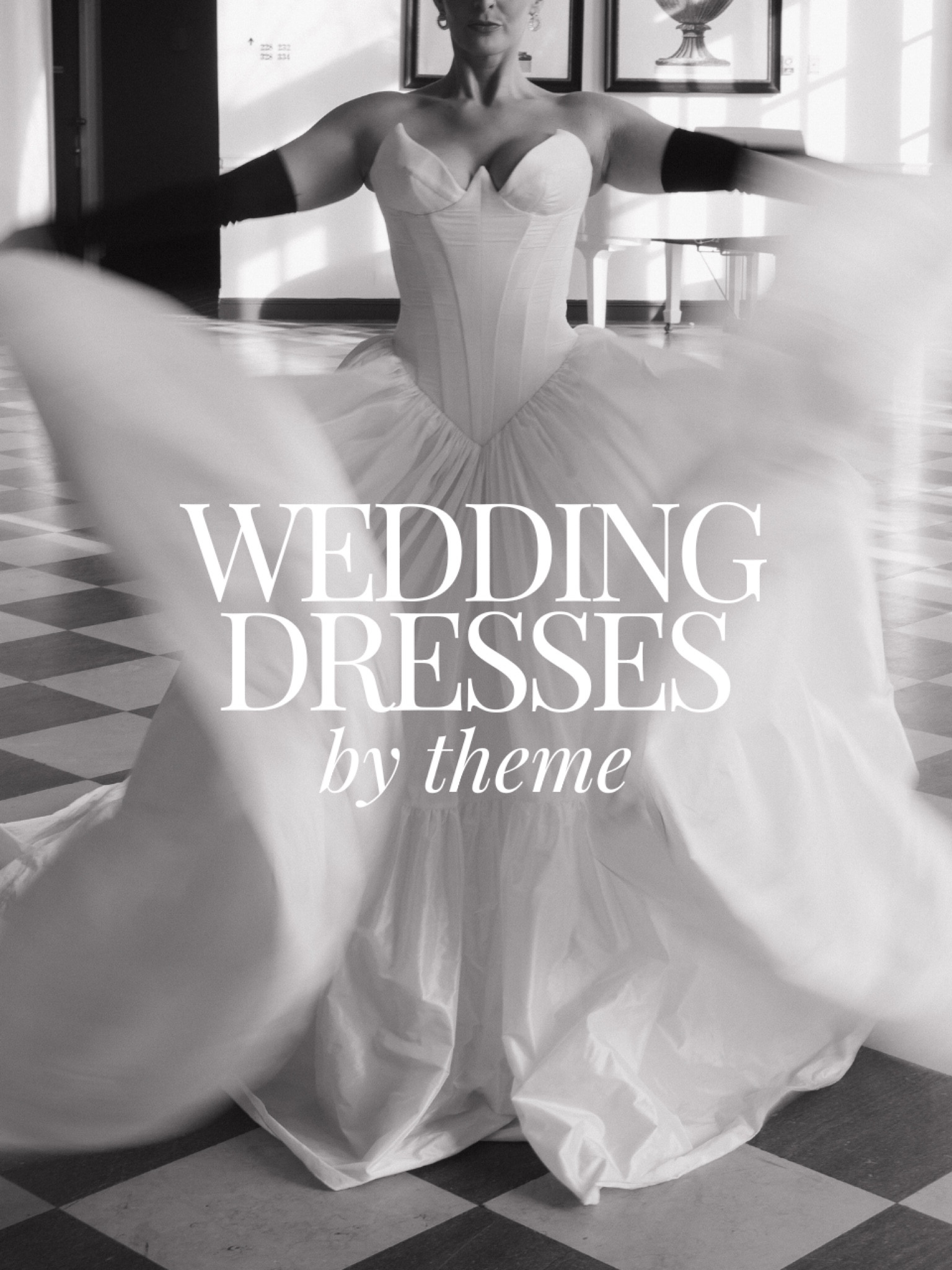 Dream wedding dress, unlocked ✨ From modern and minimalistic to boho and free spirited, we’ve rounded up wedding dresses by theme to help you find your perfect match.