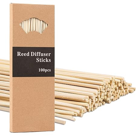 P.F. Candle Co. Piñon Classic Scented Rattan Reed Diffuser (3.5 fl oz) Amber Glass Jar, Fine Fra... | Amazon (US)