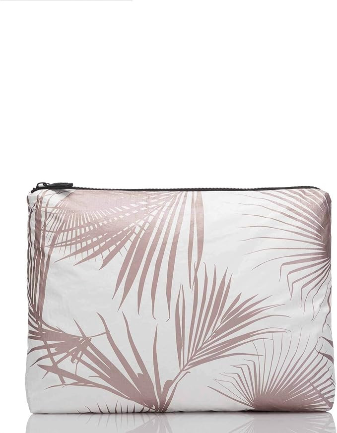 ALOHA Collection Mid Pouch | Lightweight, Packable, and Splash-Proof Makeup Pouch | Easy to Clean | Amazon (US)