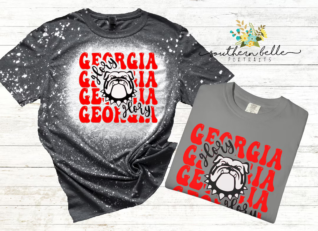 Athens GA Georgia Bulldogs Uga Shirt | Bleach | Sublimation | DTF | DTG - Etsy | Etsy (US)