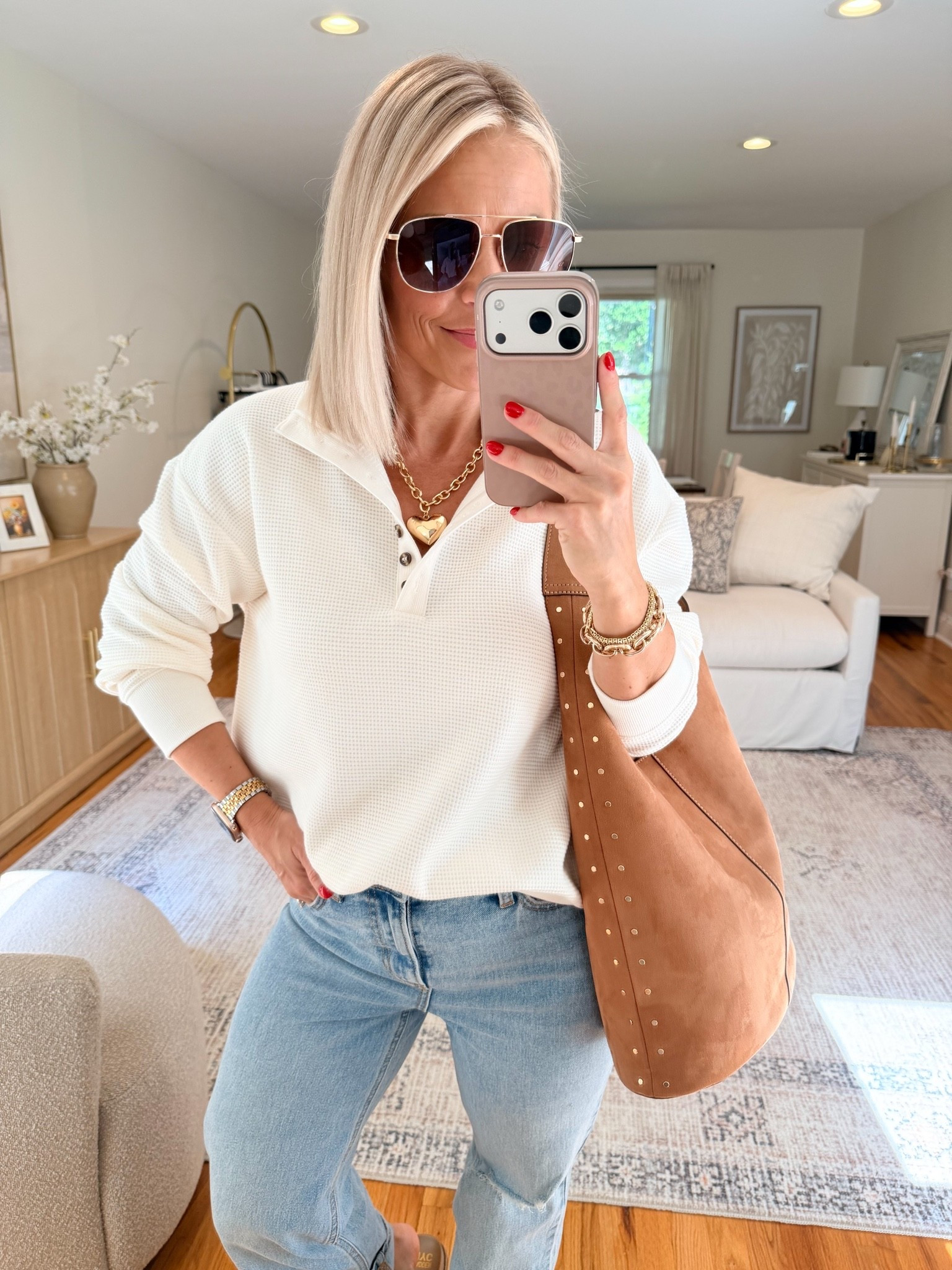 The perfect casual fall ootd from Walmart! 

Casual outfits, casual style, Walmart fashion, Walmart finds, fall outfits, fall outfit inspo, fall fashion, Walmart sneakers, slide on mules , petite fashion, midsize fashion

#LTKootd #LTKgrwm #LTKMidsize