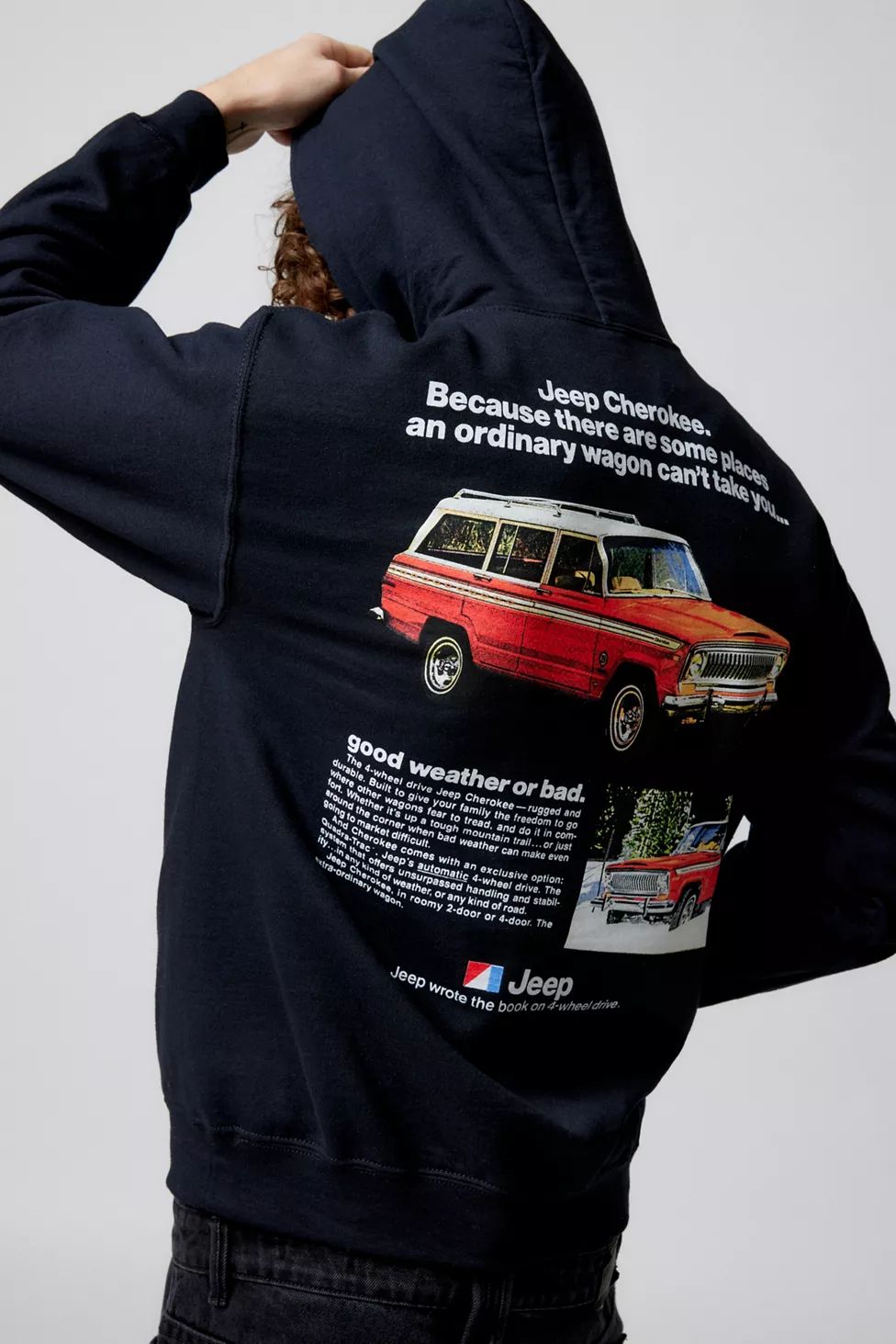 Jeep Hoodie Sweatshirt | Urban Outfitters (US and RoW)