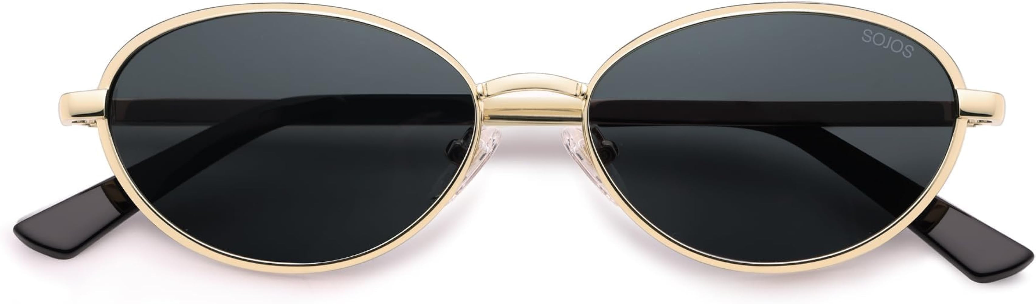 SOJOS Gafas de sol polarizadas ovaladas de ojo de cayo para mujeres y hombres, elegantes gafas de... | Amazon (US)