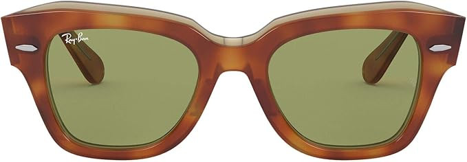 Ray-Ban RB2186 State Street Square Sunglasses | Amazon (US)