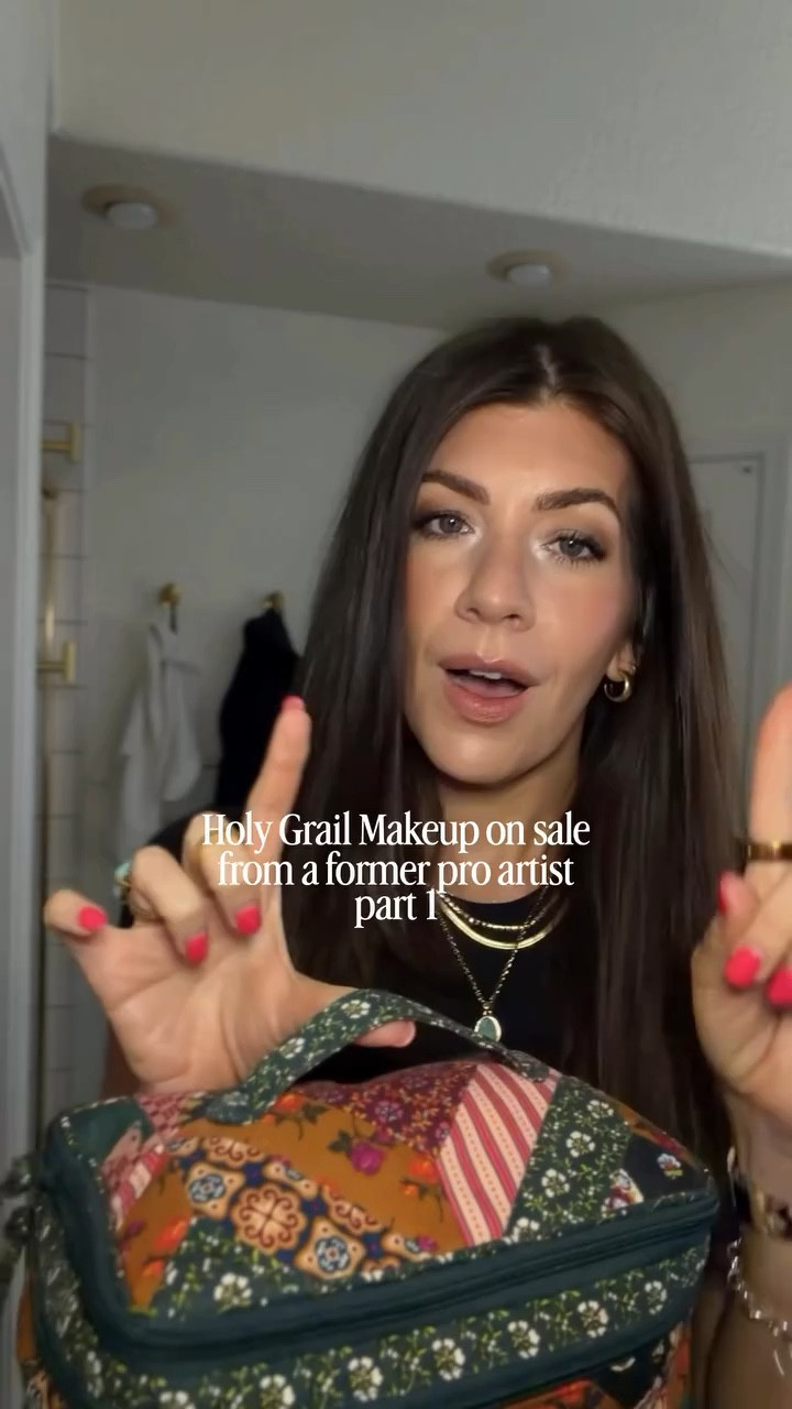 My holy grail Sephora sale recommendations as a former pro makeup artist - part one though because I talk too much. All of these I would pay full price, and sometimes double. Part two on the way!

Honorable mentions not in the video but still on my list will be in comments. 

For a comprehensive list of all my recommendations, and shade info, you can use “Beauty” below! 

#over40 #skintint #beauty #sephorasale