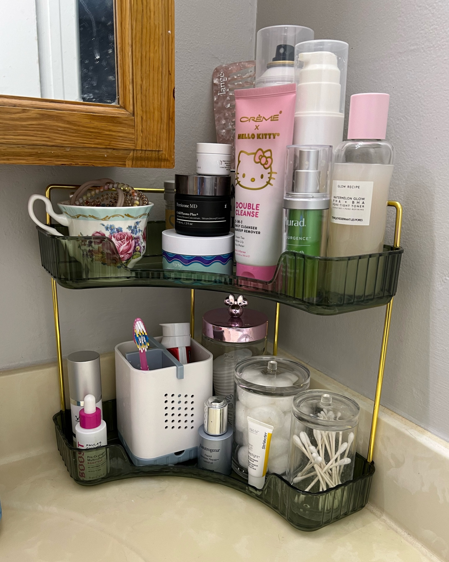 Amazon bathroom counter organizer currently 20% off 🧼 
(Plus my current favorite everyday skincare products)

Amazon finds, small space organizer, organization, anti-aging skincare 

#LTKsalealert #LTKbeauty #LTKhome