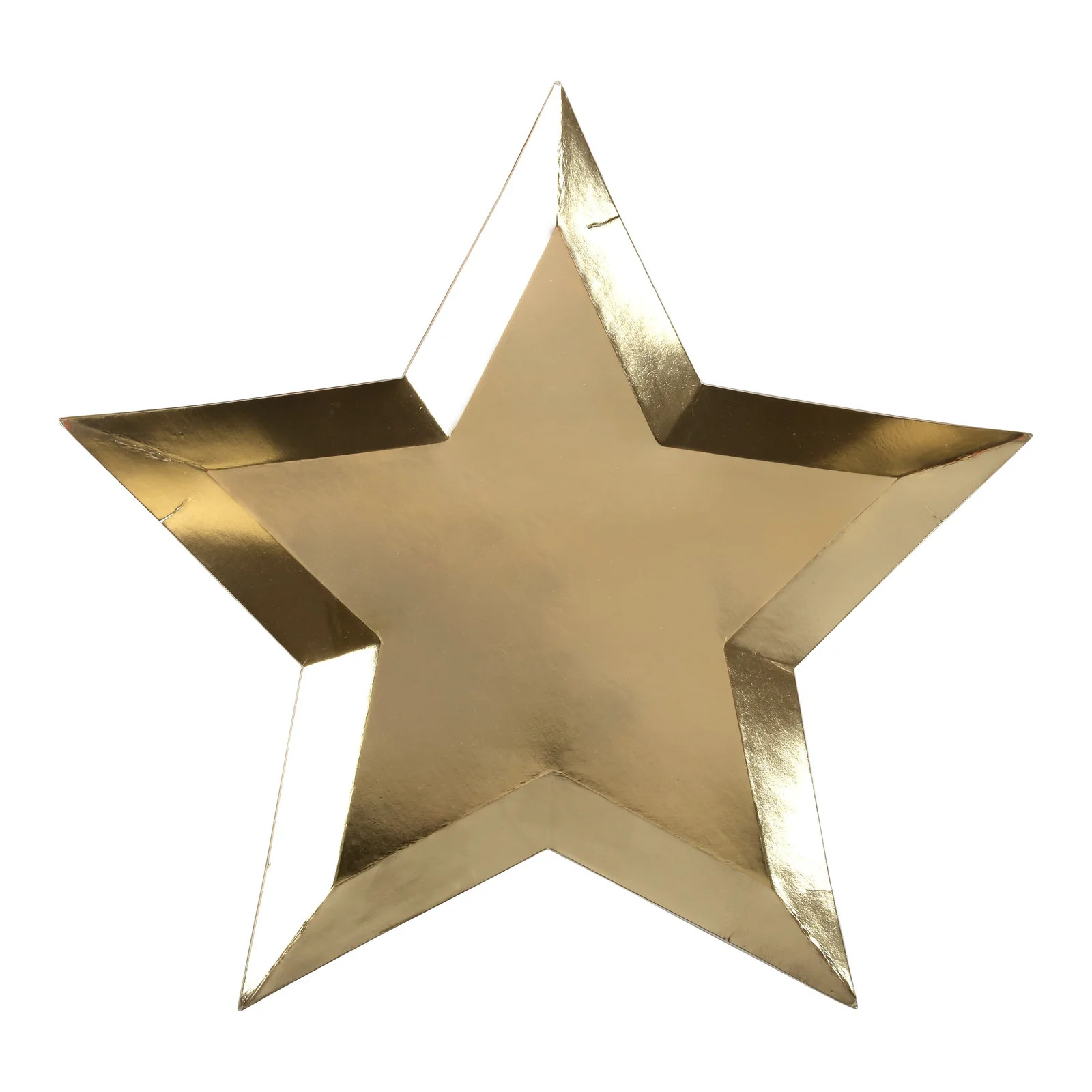 Gold Foil Star Plates | Meri Meri