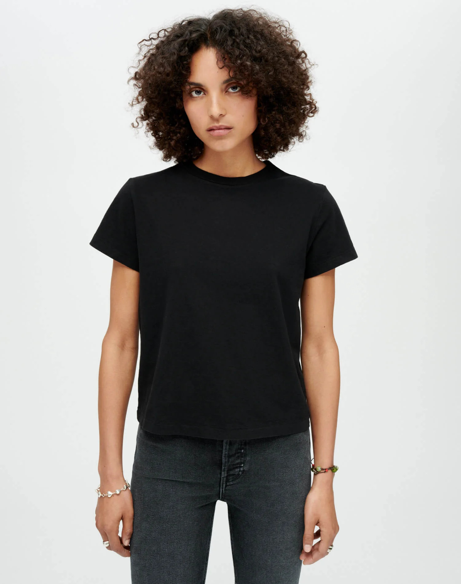 RE/DONE | Classic Tee in Black | RE/DONE