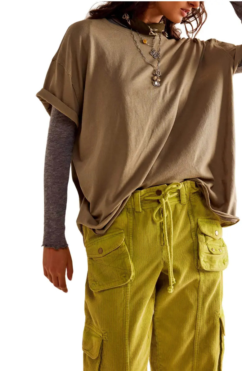 Nina Crewneck Cotton T-Shirt | Nordstrom