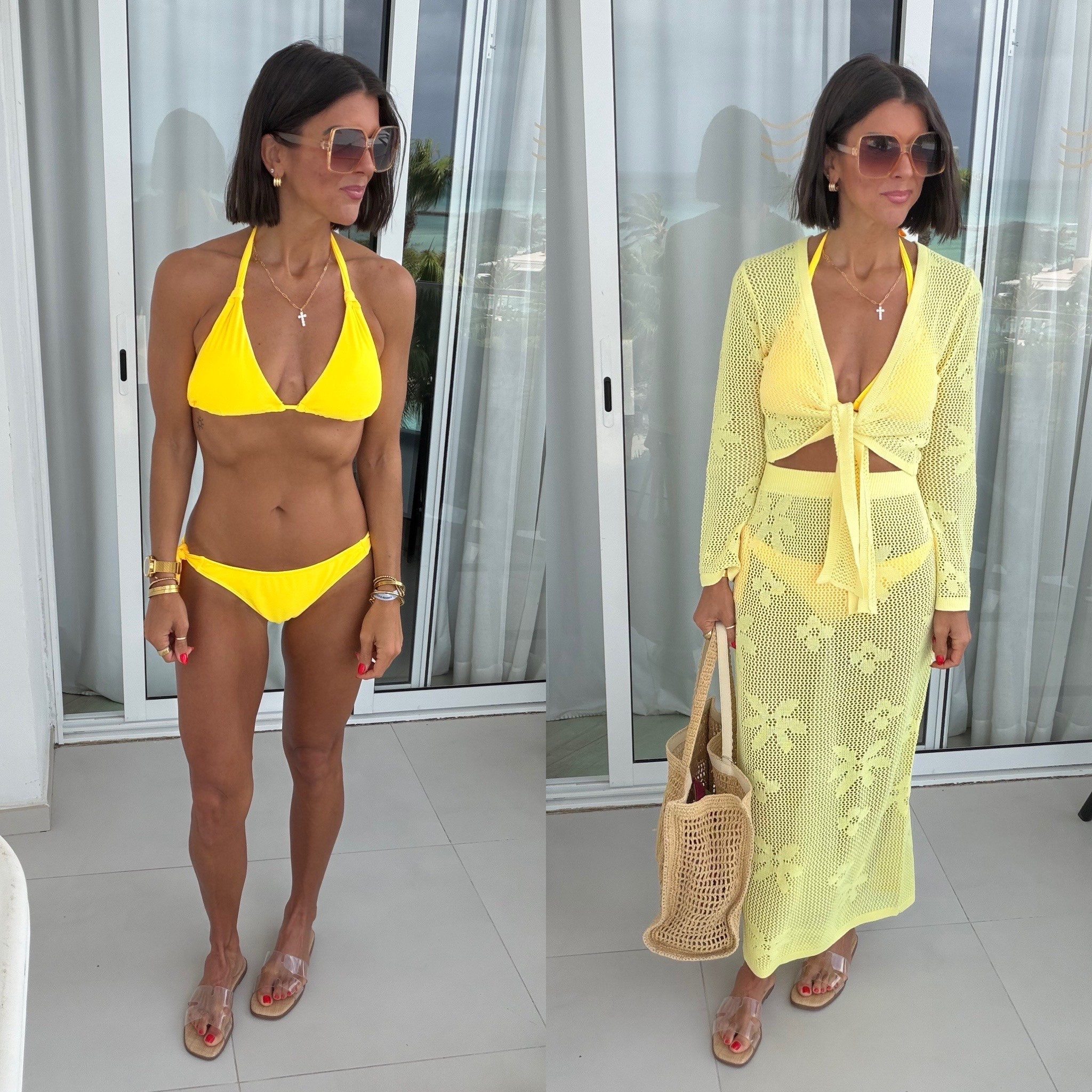 Today’s swim fit! Size small in suit and cover up

#LTKSeasonal