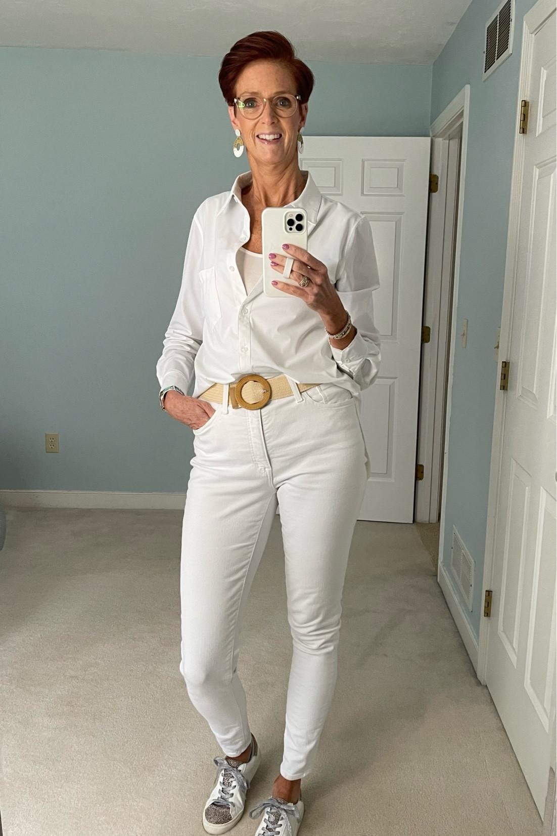 Monochromatic in all white. Wearing Madewell tall jeans for the tall women.

White jeans, tall jeans, monochromatic outfit

#LTKstyletip #LTKSale
