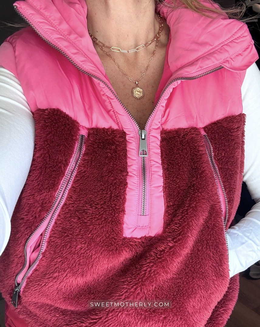 The cutest fleece pink vest for Valentine’s Day weekend!

lightweight spring jackets
chic trench coats outfits
cropped denim jacket looks
neutral oversized blazers
transitional layering pieces
quilted lightweight coats
casual utility jackets
elevated everyday outer layers
water-resistant windbreakers
minimalist neutral cardigans and toppers

#LTKSeasonal #LTKootd #LTKSaleAlert