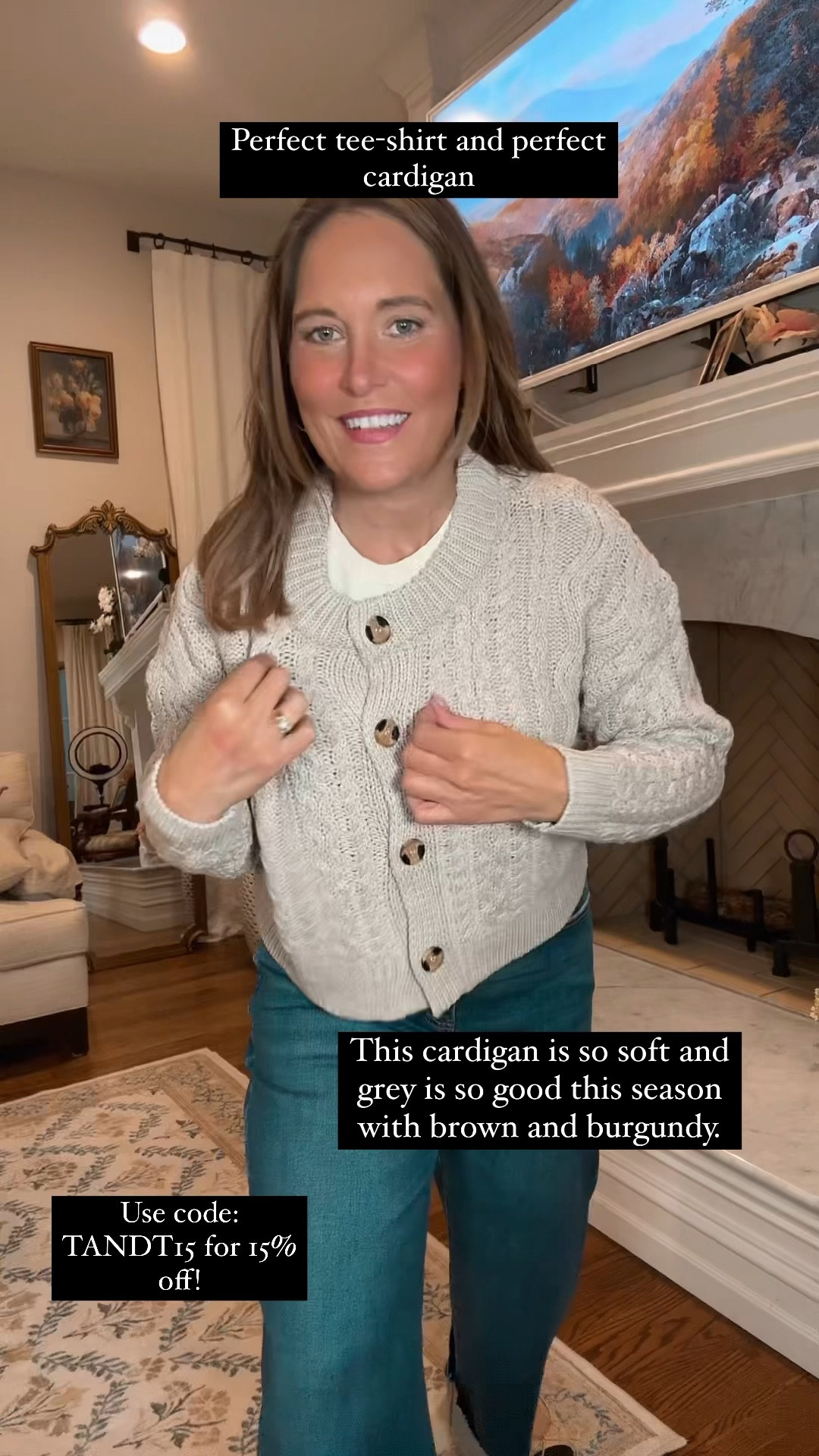 We have a code!!!!  TANDT15 for 15% off!!  Hurry. These won’t last and the jeans are amazing too. I love them so
Much and don’t want to take them off!!!  

#LTKSaleAlert #LTKOver40 #LTKVideo