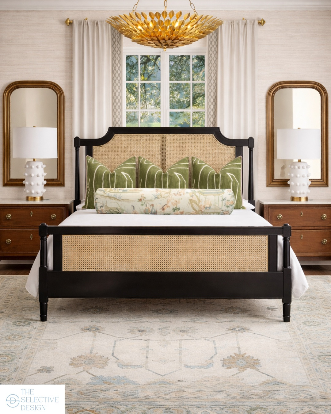 A classic bedroom design with a modern touch.

This traditional bedroom mixes timeless silhouettes, soft textures, and a calming green palette. This gorgeous bedroom design is layered, timeless, and just the right amount of cozy.

Swipe to see the vision board behind the design and how ChatGPT turned it into a reality  

Bedroom design | traditional bedroom | timeless bedroom | classic bedroom | Grandmillennial bedroom design

#LTKHome #LTKSaleAlert