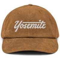 Yosemite National Park California Vintage Style Corduroy Hat | Etsy (US)