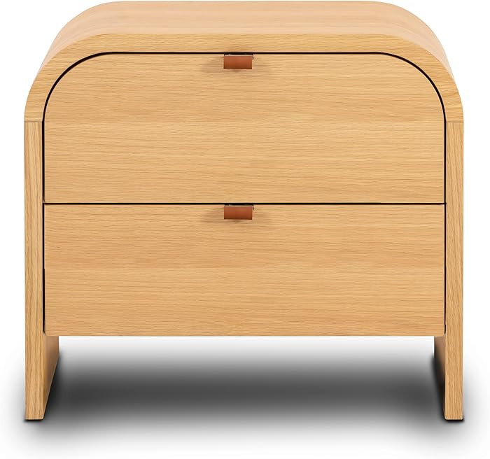 Poly & BARK Cirq Nightstand in Oak | Amazon (US)