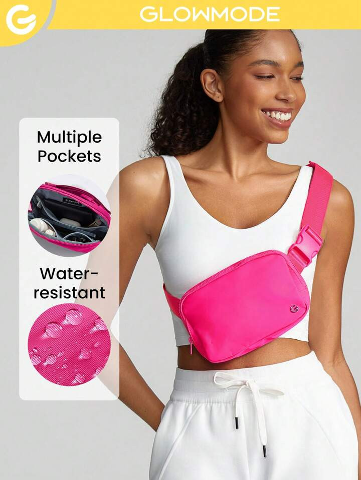 GLOWMODE Tiny Titan Water-Resistant Belt Bag | SHEIN