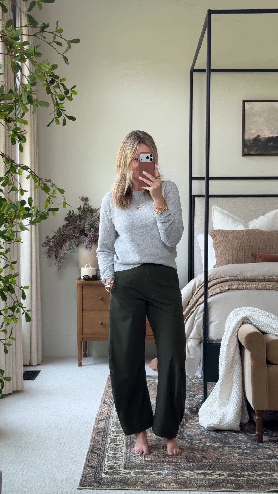 My favorite everyday pants are on limited time sale! Save 20% right now 👏🏻
I reach for these multiple times a week, I have them in black and this new gorgeous deep green color 🤩 so comfy, and easy to dress up or down! My favorite travel pants too 👏🏻

#LTKSaleAlert