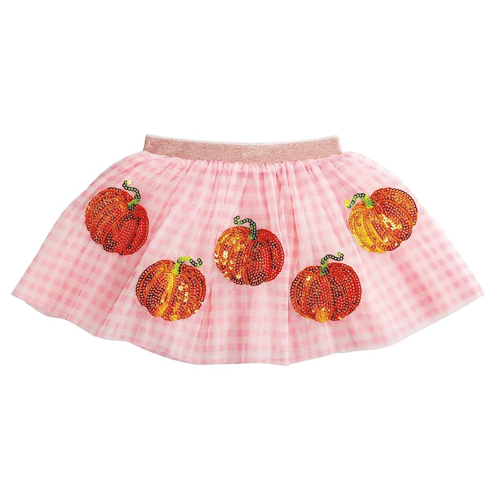 Mud Pie Baby Girls Kids Pumpkin Sequin Tutu | Amazon (US)