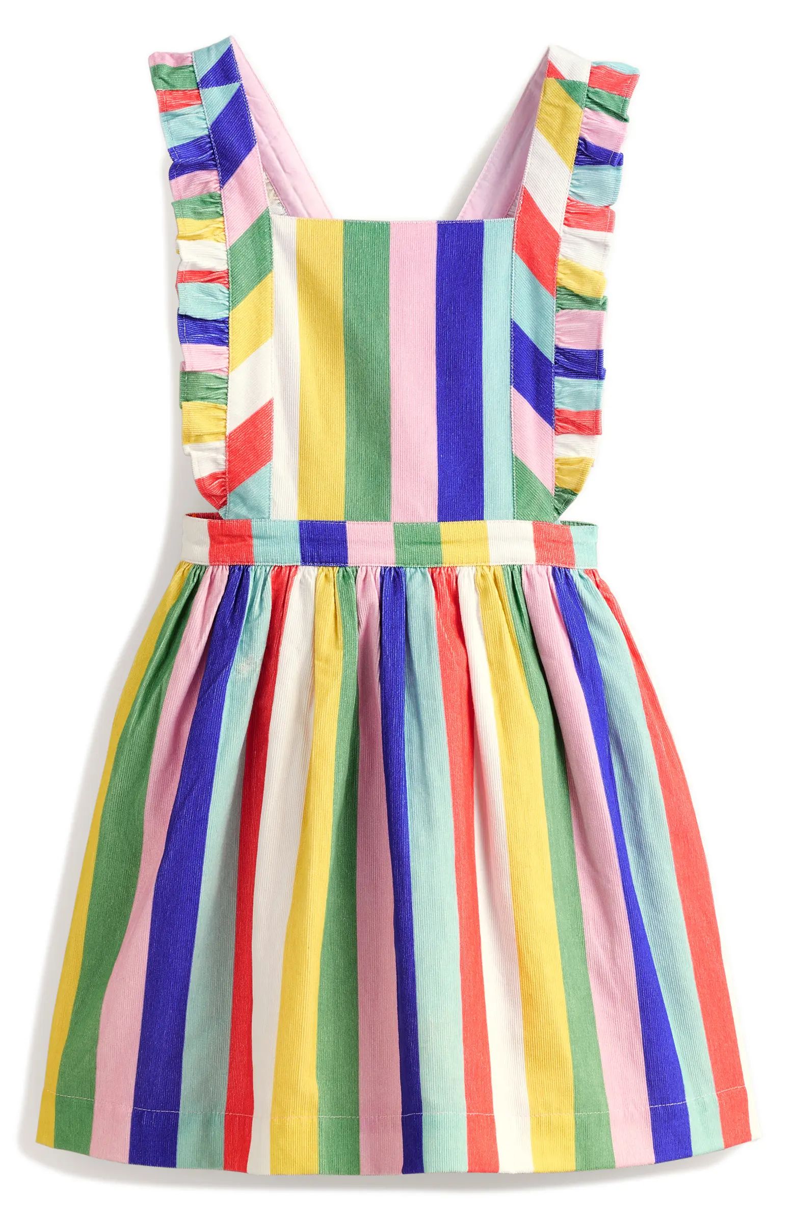 Kids' Stripe Cotton Corduroy Dress | Nordstrom