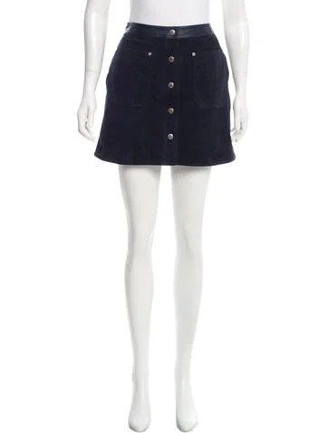 Suede Mini Skirt w/ Tags | The Real Real, Inc.