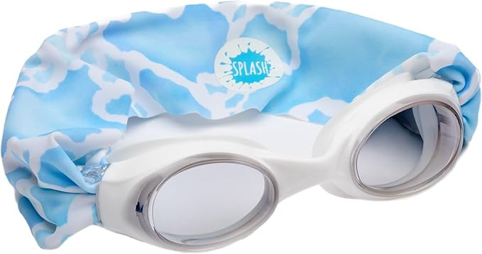 Splash Place SWIM GOGGLES with Fabric Strap - Adult & Kids Swim Goggles - Around The World Theme | Amazon (US)