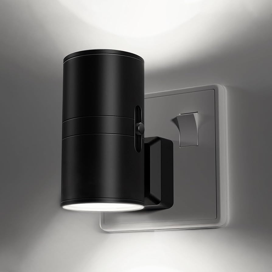 LOHAS-LED Night Light Plug in Wall, [1 Pack] Modern Night Light, Dusk to Dawn Sensor, 0-100LM Adj... | Amazon (UK)