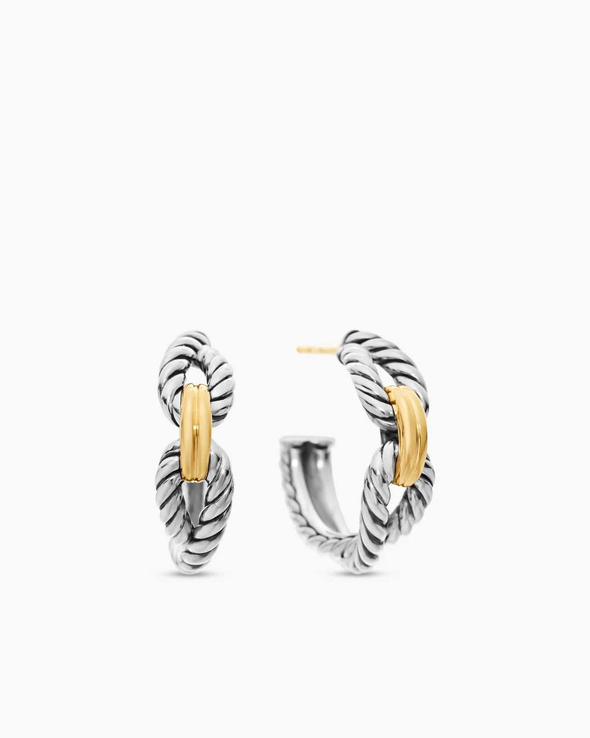 Cable Loop Hoop Earrings | David Yurman